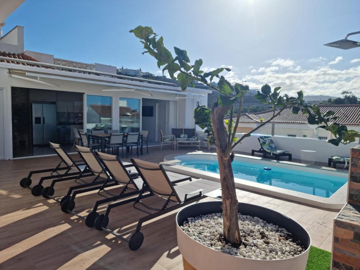Fantastica Villa Cusmano Con Piscina Privada Адехе Екстериор снимка